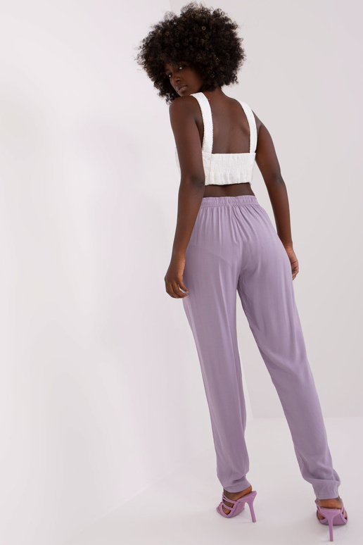 Püksid - D73760M61869O - Helelilla