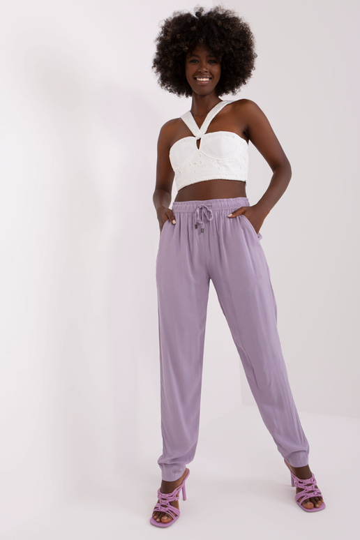 Püksid - D73760M61869O - Helelilla