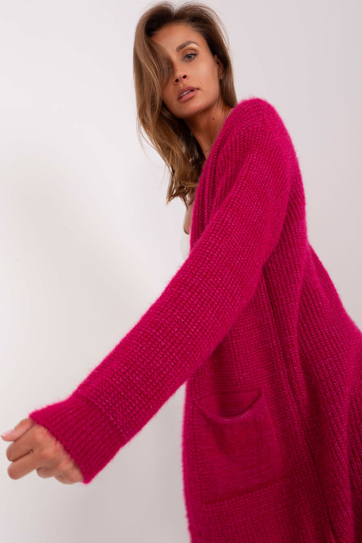 Kardigan-DHJ-SW-1009.09P-fuksia