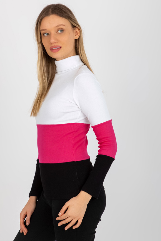 Ecru-fuksia värvi liibuv põhipluus...