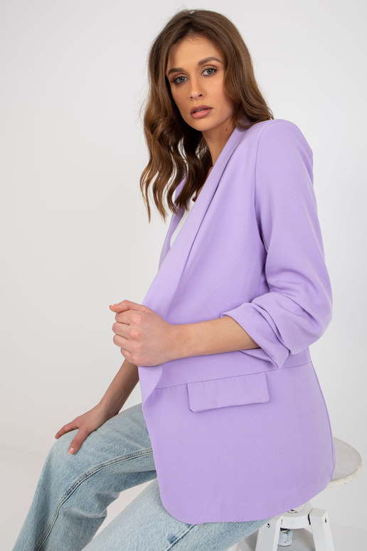 Helelilla elegantne jakk 3/4...