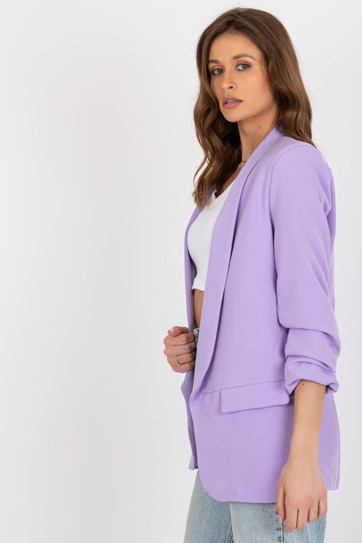 Helelilla elegantne jakk 3/4...