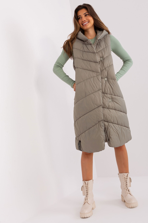 Vest-D50045X80115A3-khakivärvi