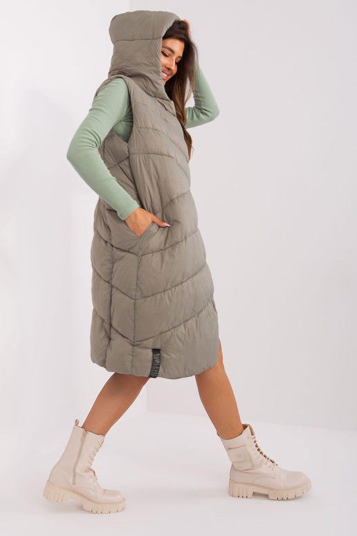 Vest-D50045X80115A3-khakivärvi