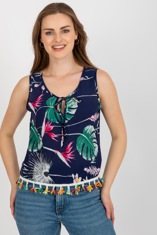 Meresinine lühikeste varrukateta...