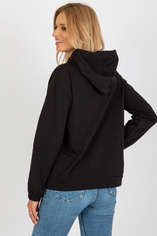 Must Kangaroo kapuutsiga dressipluus