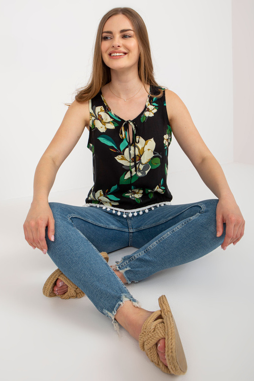 Must lilleline dekoratiivse...