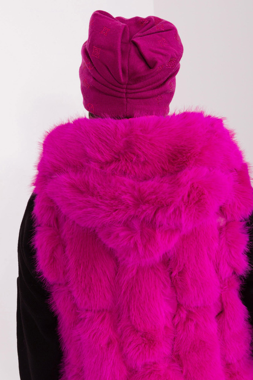 Czapka- AT-CZ-2325.86-fuksia