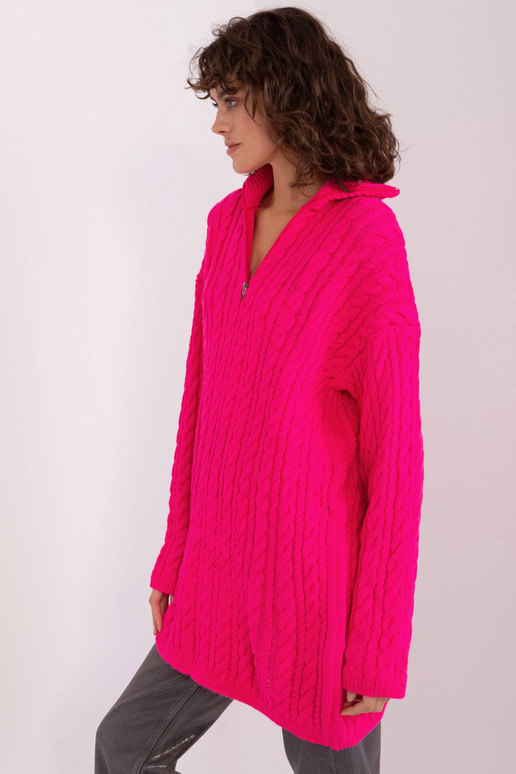 Kampsun-BA-SW-0282.13P-fluo roosa