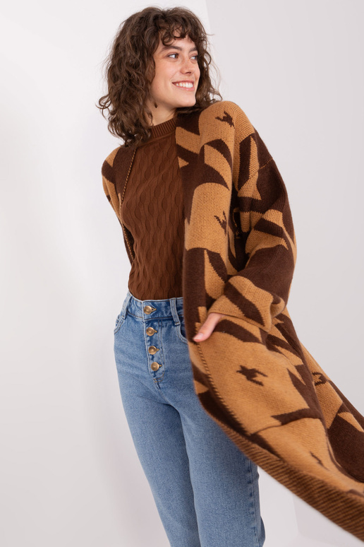 Kardigan-BA-SW-0312.20P-pruun