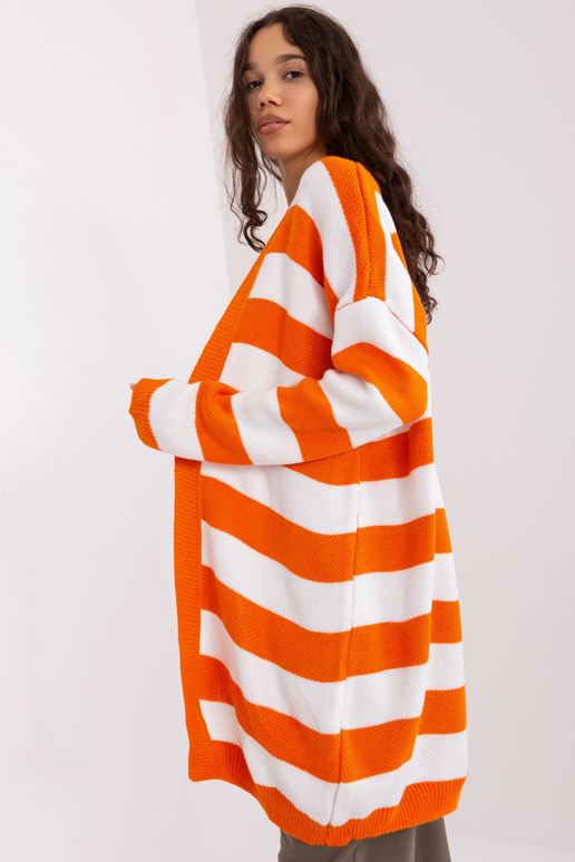 Kardigan-BA-SW-8033.21-oranž Kardigan-BA-SW-8033.21-oranž