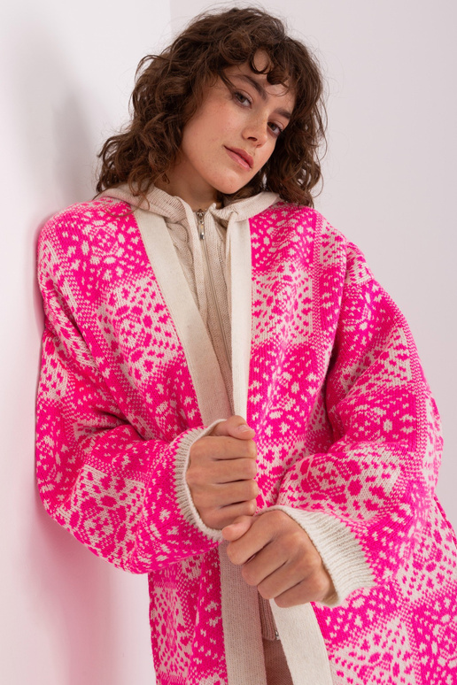 Kardigan-BA-SW-0301-1,26-fuksia Kardigan-BA-SW-0301-1,26-fuksia