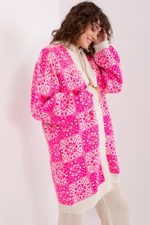 Kardigan-BA-SW-0301-1,26-fuksia Kardigan-BA-SW-0301-1,26-fuksia