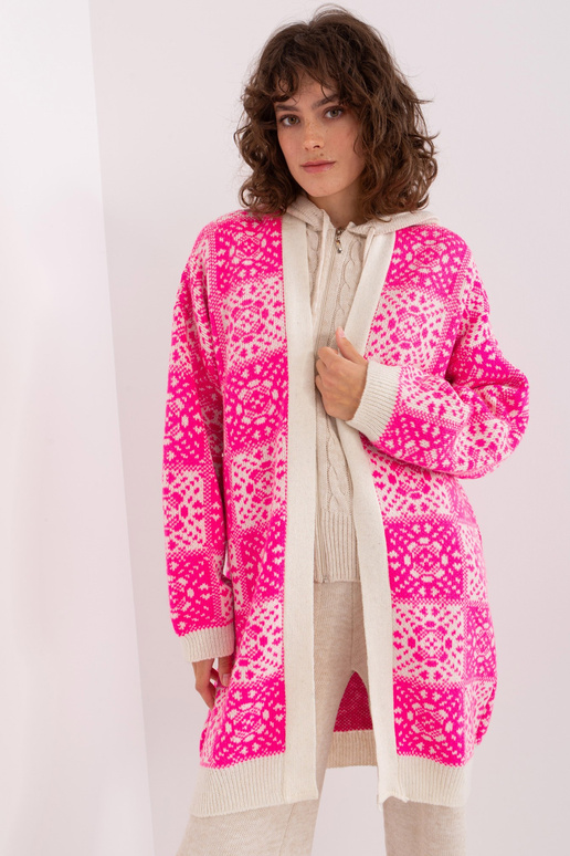 Kardigan-BA-SW-0301-1,26-fuksia Kardigan-BA-SW-0301-1,26-fuksia