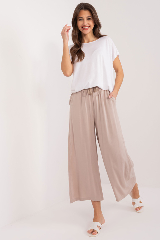 Püksid - D73761Z62237B - tumebeež