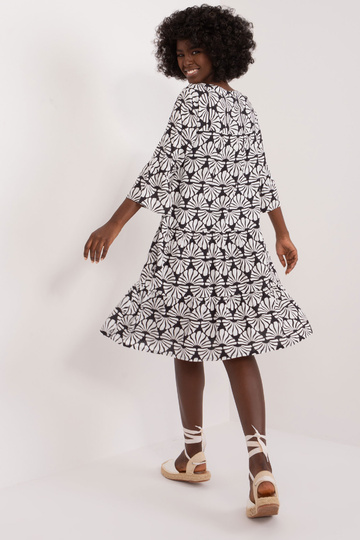 Kleit-D73771Z30214J-must-valge 2