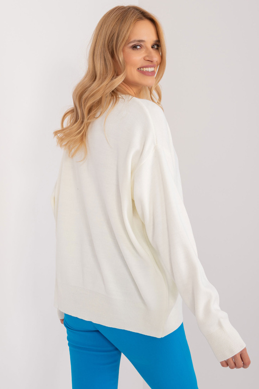 Kampsun-BA-SW-1494.37- valge värv