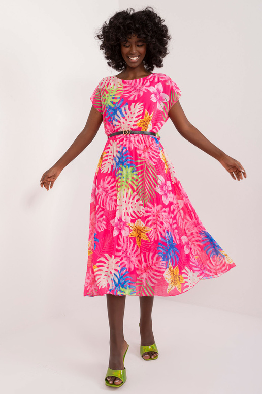 Kleit-DHJ-SK-8839-3.30-tumeroosa