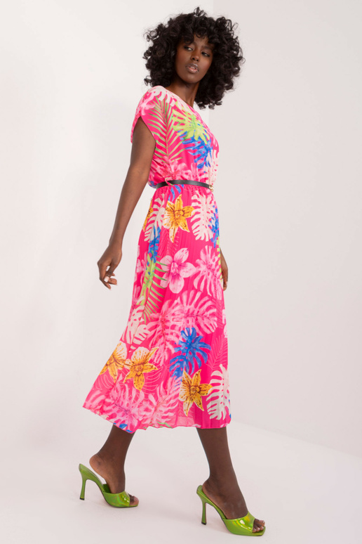 Kleit-DHJ-SK-8839-3.30-tumeroosa