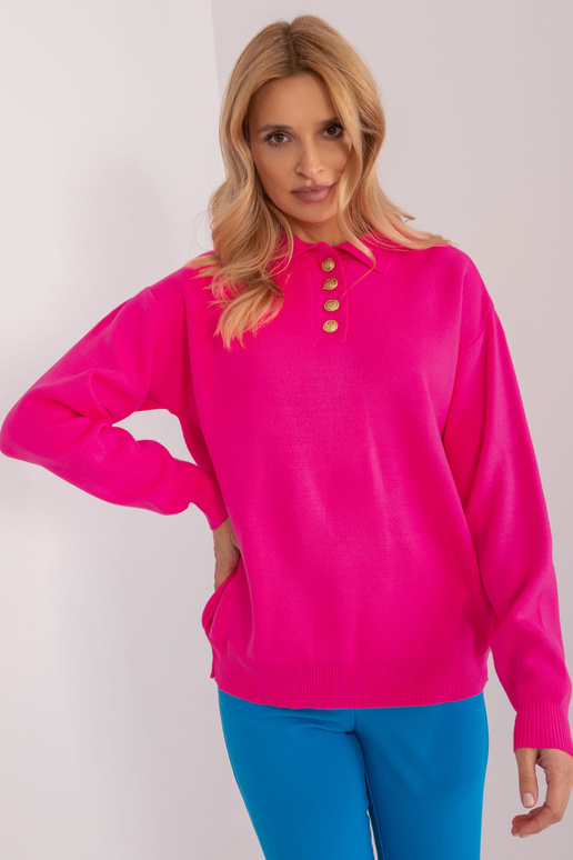 Kampsun-BA-SW-1493.43-fluo roosa