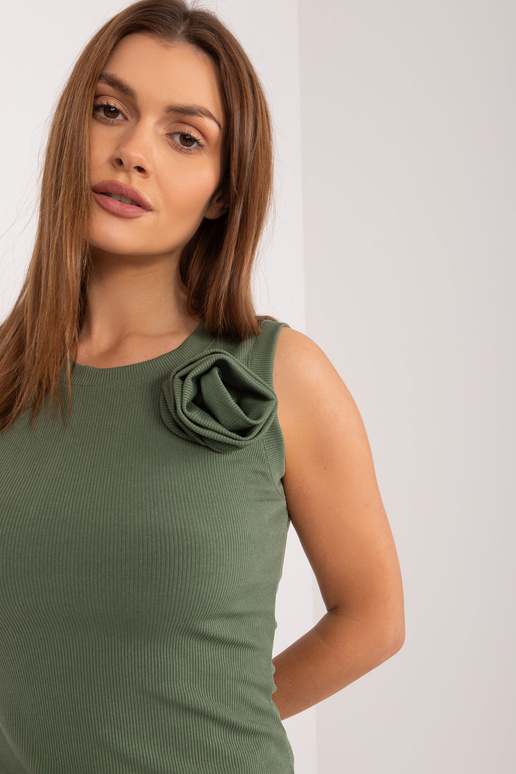 Top tüüp pluus -DHJ-TP-17733.22X-khaki