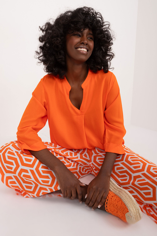 Pluus-D73761M11174A-oranž