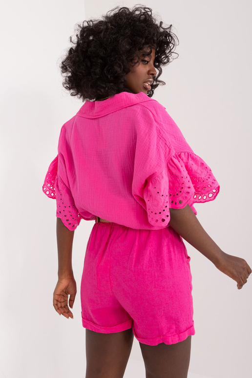 Lühikesed püksid-DHJ-SN-2598.28X-fuksia