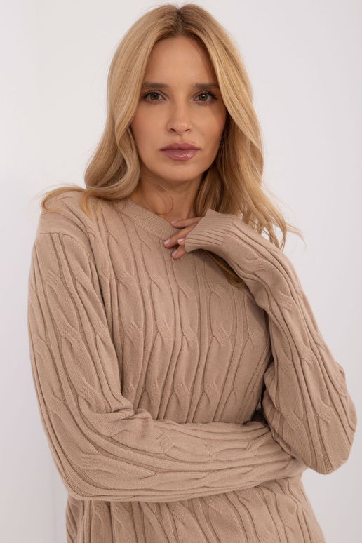 Kampsun-AT-SW-2343.88- Beež värv