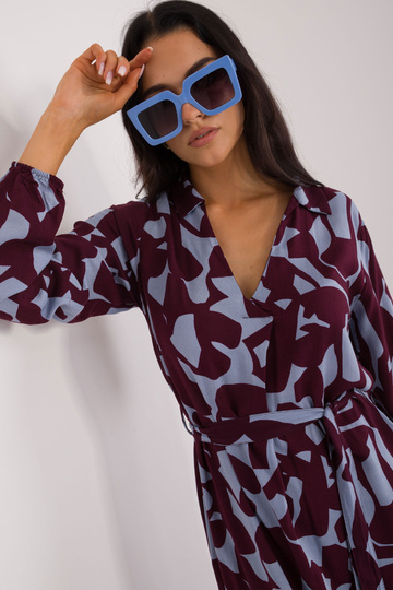 Kleit-D73771M30433A-burgundia