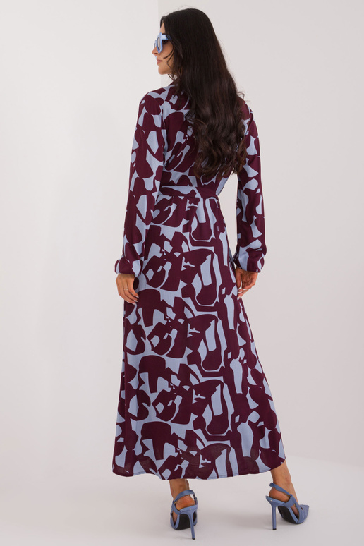 Kleit-D73771M30433A-burgundia