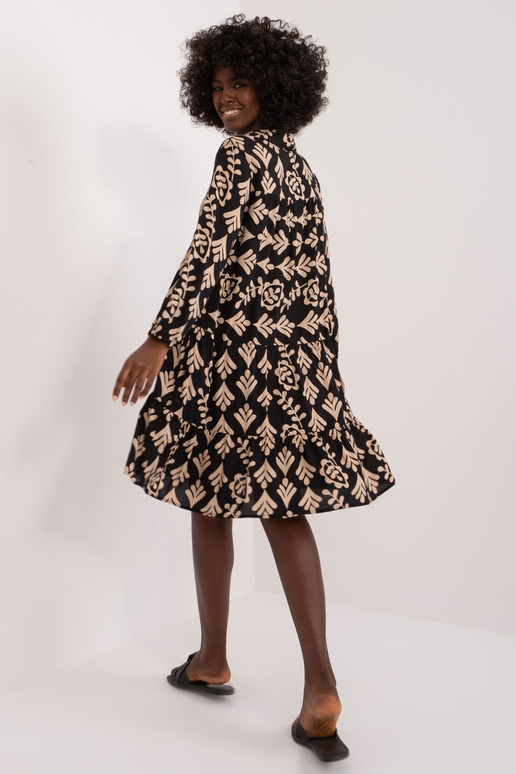 Kleit-D73771Z30425A-must-beež