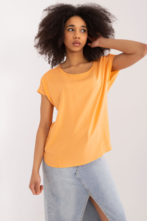 Pluus - D73761Z10978R - heleoranž