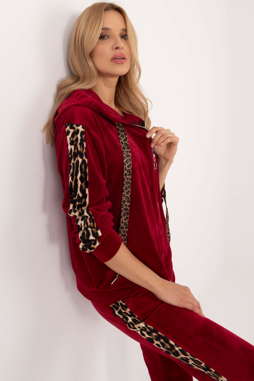 Komplet- DHJ-KMPL-9137.25-bordowy Komplet- DHJ-KMPL-9137.25-bordowy