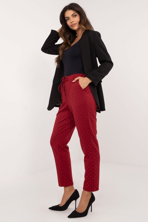 Püksid-DHJ-SP-A7690.01P-burgundia