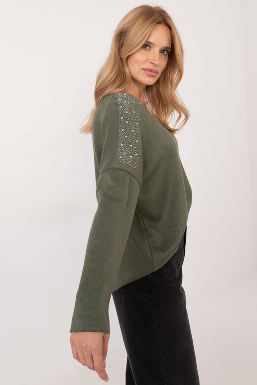 Kampsun-DHJ-SW-17690.21-khaki