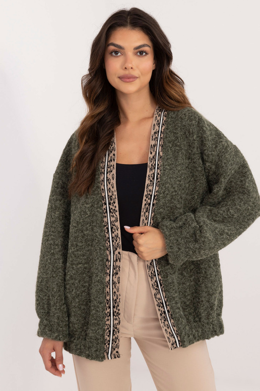 Kardigan -DHJ-NA-A8500.11P-khaki