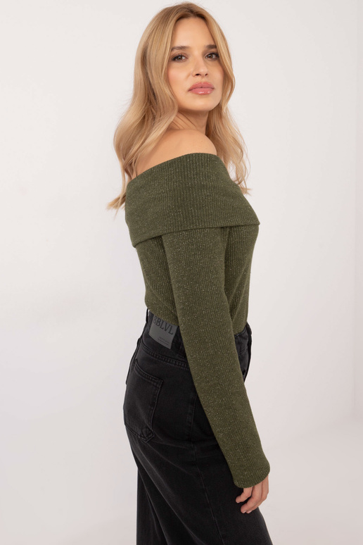 Kampsun-DHJ-SW-A2449.33-khaki