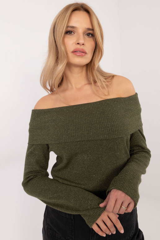Kampsun-DHJ-SW-A2449.33-khaki