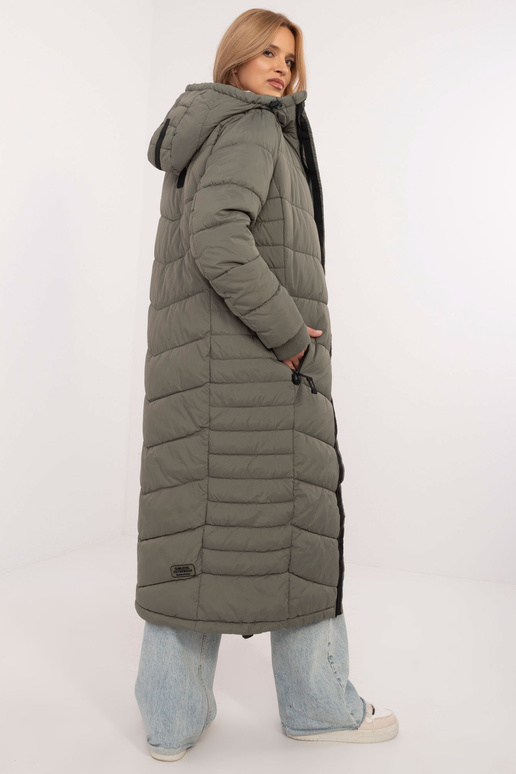 Mantel-D51160XB44540A2-khakivärvi