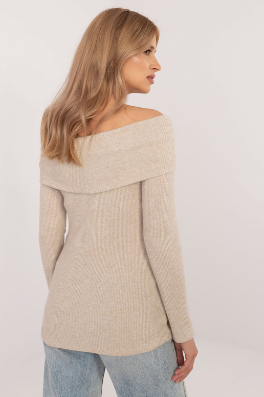 Kampsun-DHJ-SW-A2449.33-beež