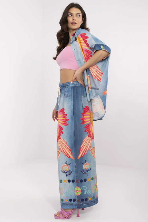 Püksid-DHJ-SP-19183-6,79-sinine