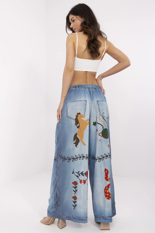 Püksid-DHJ-SP-19183-9,54-sinine