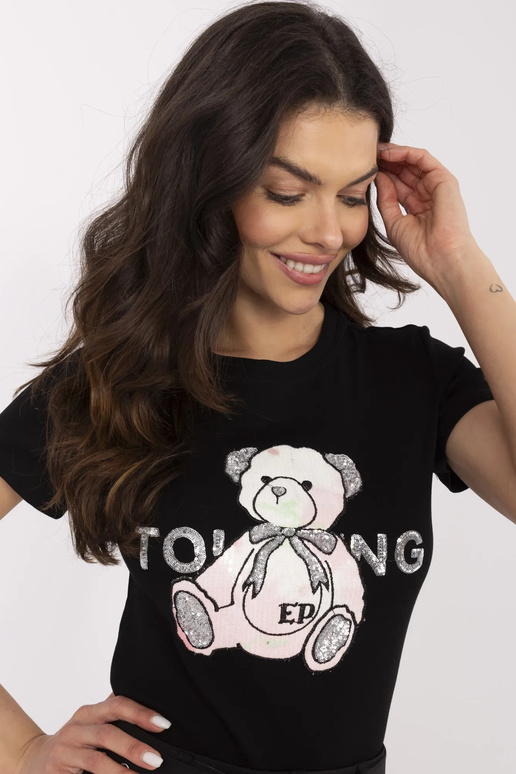 T-särk-NM-TS-JX-09328.65P-must-roosa