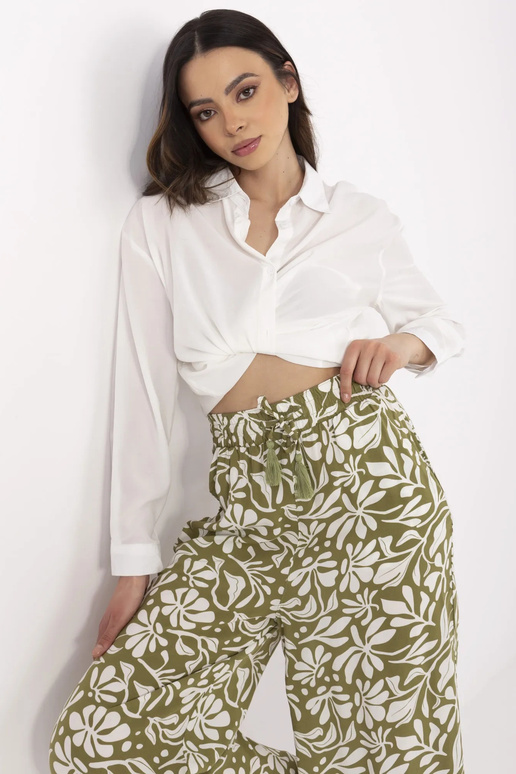 Püksid-D73771M62237H-oliiv