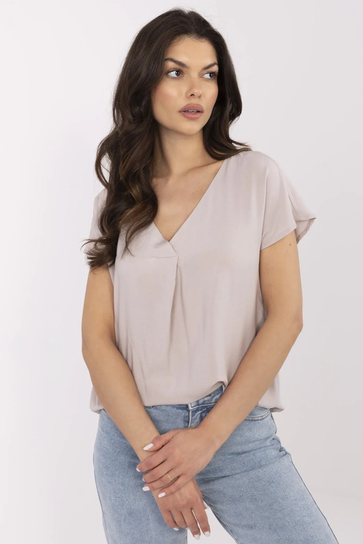 Pluus-D73761M11171B-beež