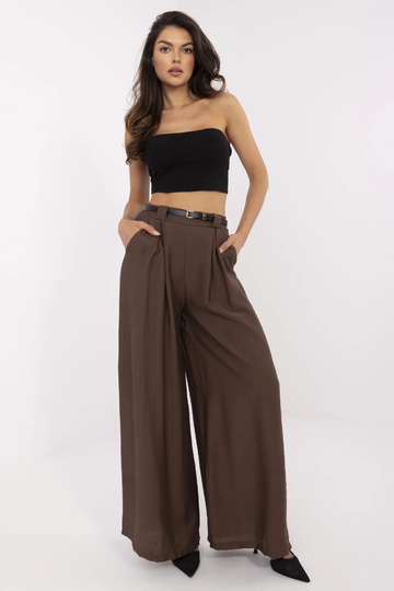 Spodnie-MI-SP-A2476.95-brązowy