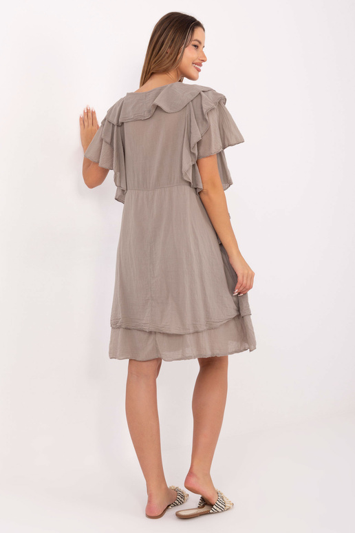 Kleit, tume beez värv Kleit, tume beez värv