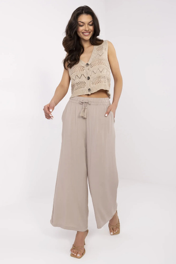 Püksid-D73761M62237B-tumebeež