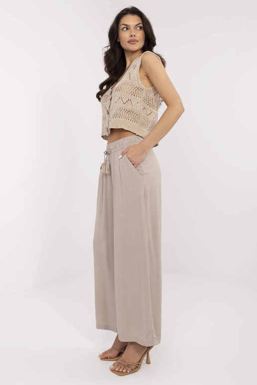 Püksid-D73761M62237B-tumebeež