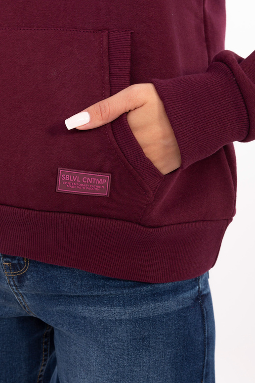 Bordo värvi sviiter